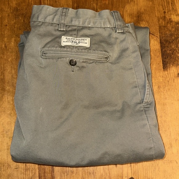 Polo Ralph Lauren Other - Polo Ralph Lauren Classic Chino Mens Prospect Pants Size 36x32 (35x31) Green